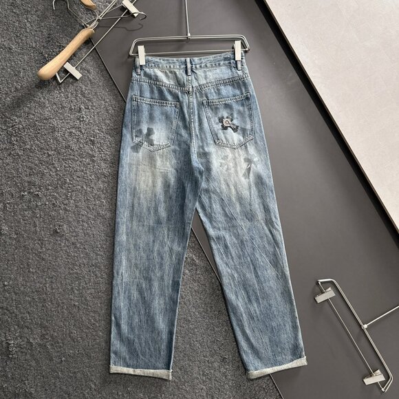 Chrome Heats new wide-leg jeans - Picture 2 of 9